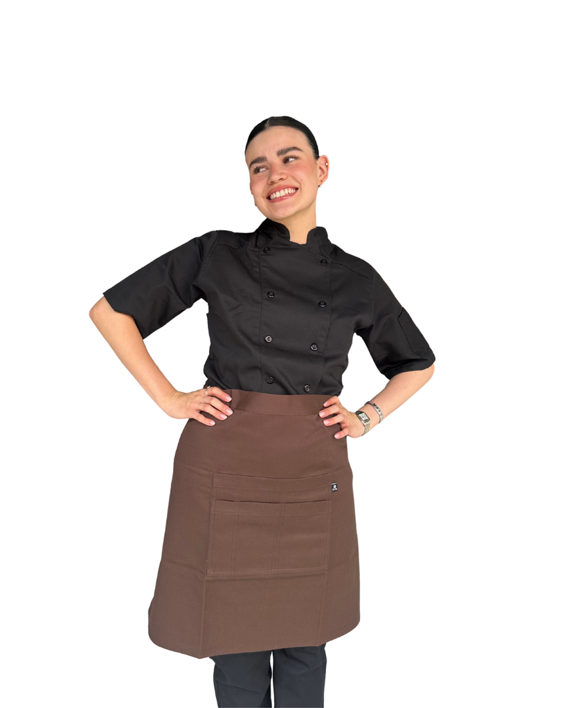 zittro Medio mandil delantal chef Café Chocolate. R92351-206