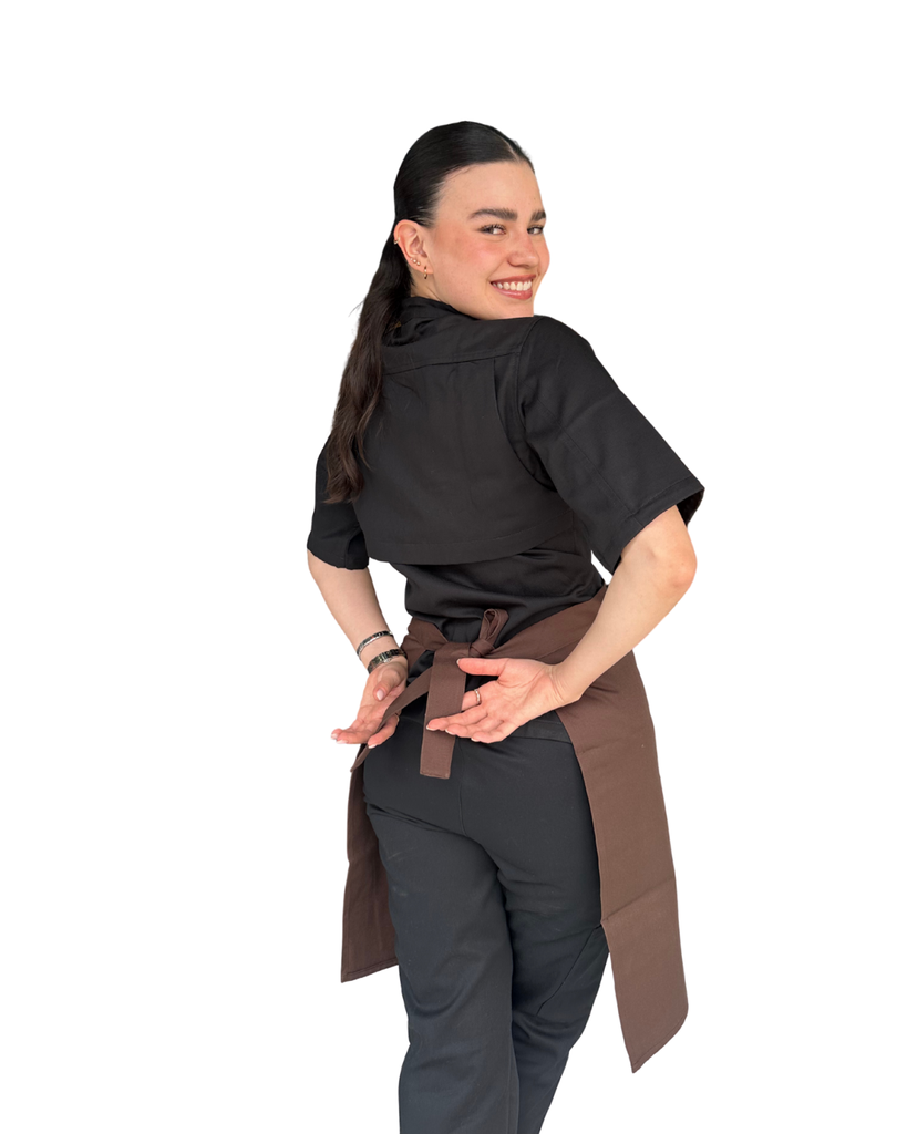 zittro Medio mandil delantal chef Café Chocolate. R92351-200