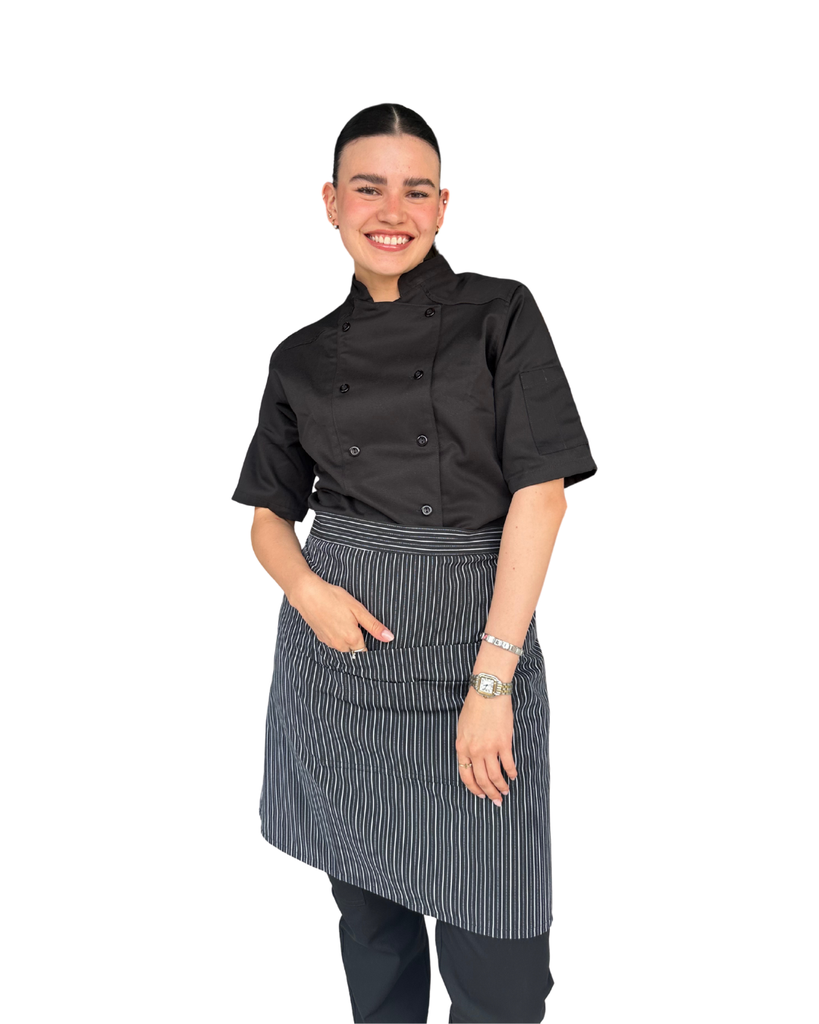 zittro Medio mandil delantal chef Rayas. R92304-010
