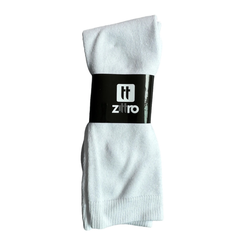 [C40205 100 35] zittro Calceta Blanco Algodón C40205-100 (3/5)